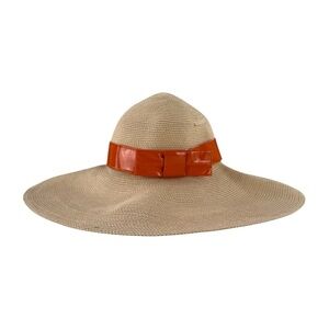 Prada Raffia Woven Sun Hat